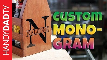 How to Make a Custom Monogram