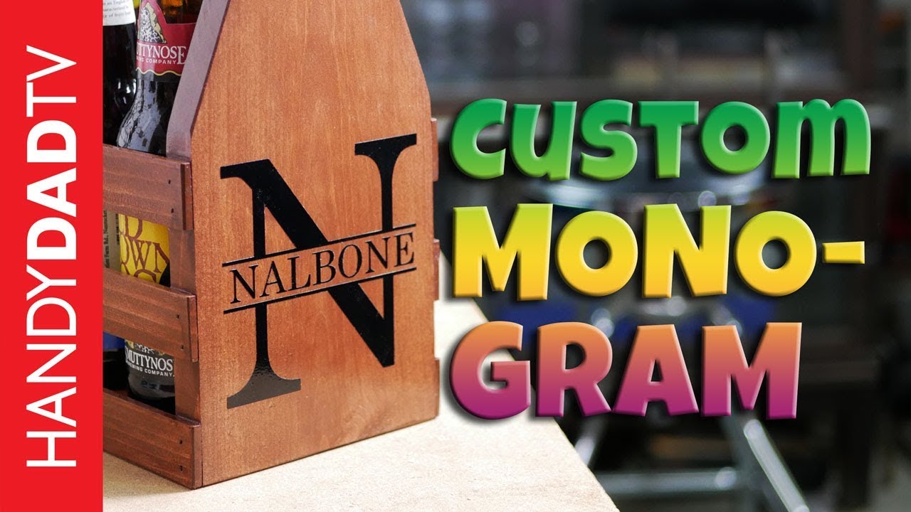 Monogram Video How to Make a Custom Monogram - YouTube