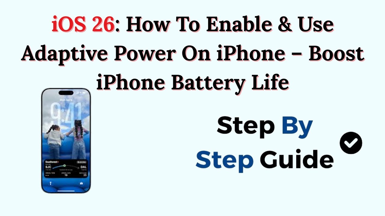 iOS 26: How To Enable & Use Adaptive Power On iPhone – Boost iPhone ...