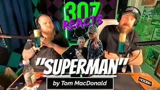 Tom MacDonald -- Superman -- That BLACK LEATHER JACKET!! -- 307 Reacts -- Episode 799