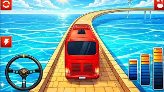 Impossible Bus Driving Challenge Game For Kids - Bus Driving Game  For Kids - Android Gameplay screenshot 3
