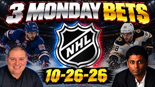 Details Monday NHL Rundown Picks - 10/26/26 l Craig Trapp & Indian Cowboy NHL Betting Picks & Predictions News