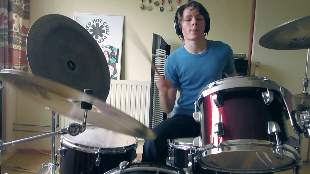 Red Hot Chili Peppers Give It Away Drum Cover [HD] YouTube