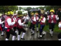 Saddleworth morris men at the saddleworth show 2011