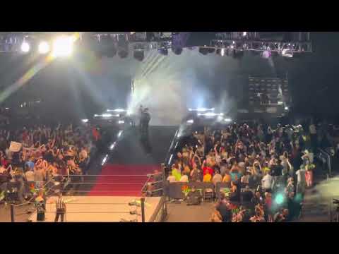 Cm Punk AEW Revolution entrance live by Indiio-Tv