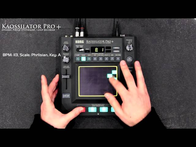 Динамический фразовый синтезатор KORG KAOSSILATOR PRO+