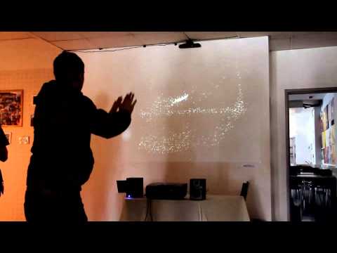 FH Joanneum Open House Kinect Installation