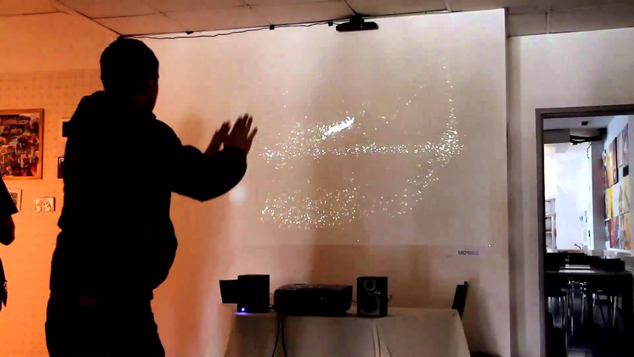 FH Joanneum Open House Kinect Installation - YouTube