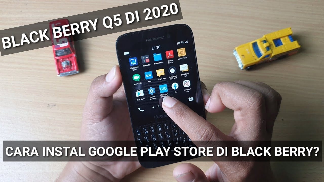 Cara instal play store di black berry Q5 - YouTube