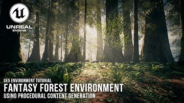 Create a Fantasy Forest with Procedural Content Generation - Unreal Engine Beginner Tutorial 2024