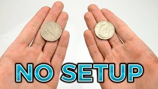 FAST COIN TRICK - TUTORIAL | TheRussianGenius