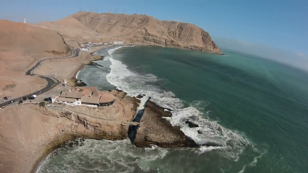 PERU LIMA DRONE   MORRO SOLAR  DJI FPV MOTION CONTROLER