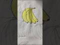 Easy Banana Drawing 🍌 #art #drawing #shortviral #painting #shorts