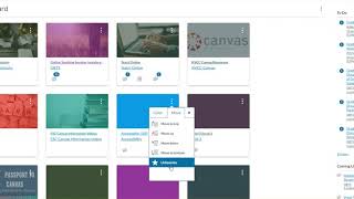 Managing the Canvas Dashboard