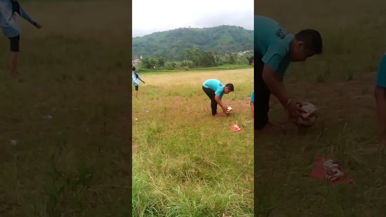 Maen bola bareng barudak wg