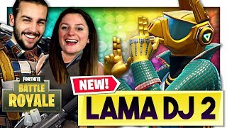 LE LAMA DJ EST DANS LA PLACE ! FORTNITE DUO FR