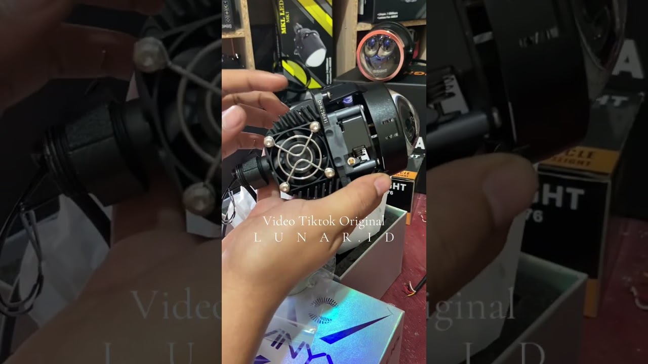 VINYX P25 Gen2 - Biled Projector 2.5 inch Purple Lens 