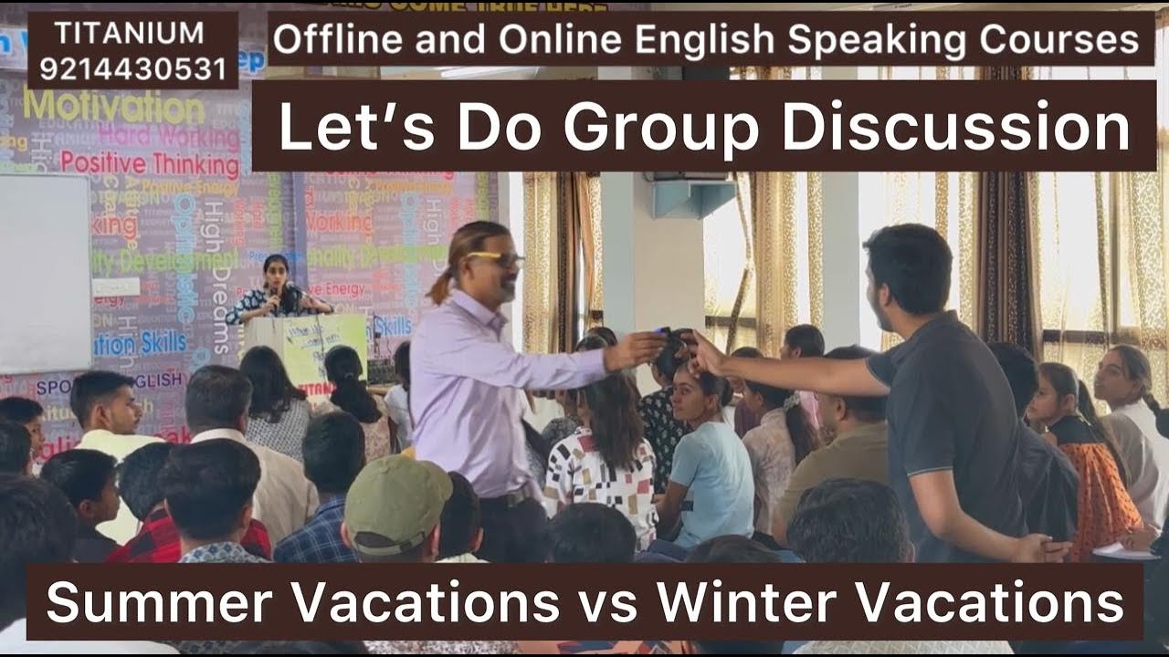 Summer Season Vs Winter Season Group Discussion in English | Debate Competition in English