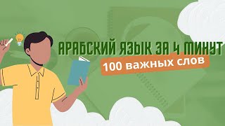 ТОП 100 Слов на Арабском языке - Быстрый словарь для Начинающих