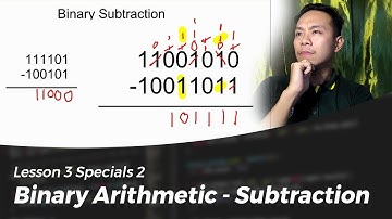 How to perform Subtraction of Binary || Binary Arithmetic Lesson || CodeLikeLD (Tagalog Discussion)