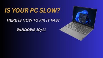 Is Your Computer Slow? Here