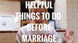 Celebrity 4 Helpful Things to Do Before You Ever Get Married Wealth