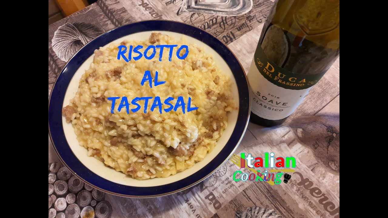 RISOTTO AL TASTASAL (Italiano, English, Español) YouTube
