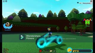 GUYS I MADE MY OWN TRON BIKE IN BUILD A BOAT!!!