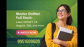 #dotnet  Full Stack Training | .NET Real-Time Project Online Training | Hope Infotech