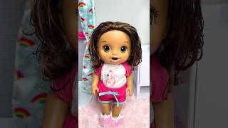 Baby Alive Dolls Night Routine with Feeding And Changing Part 64 #Shorts
