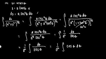 Integration by Trigonometric Substitution