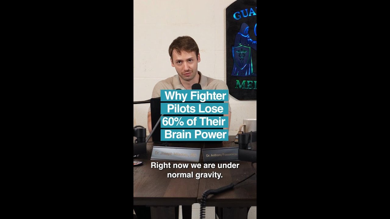 Why Fighter Pilots Lose 60% of their Brain Power