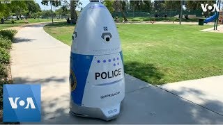 California Police Unveil Crime-Fighting Robot