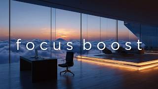 Focus Music • Skybreak Focus Mode — Deep Work & Study in a Luxury Cloud-Level Glass Office screenshot 3