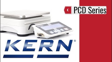 Kern PCD - Precision Balance (product video presentation)