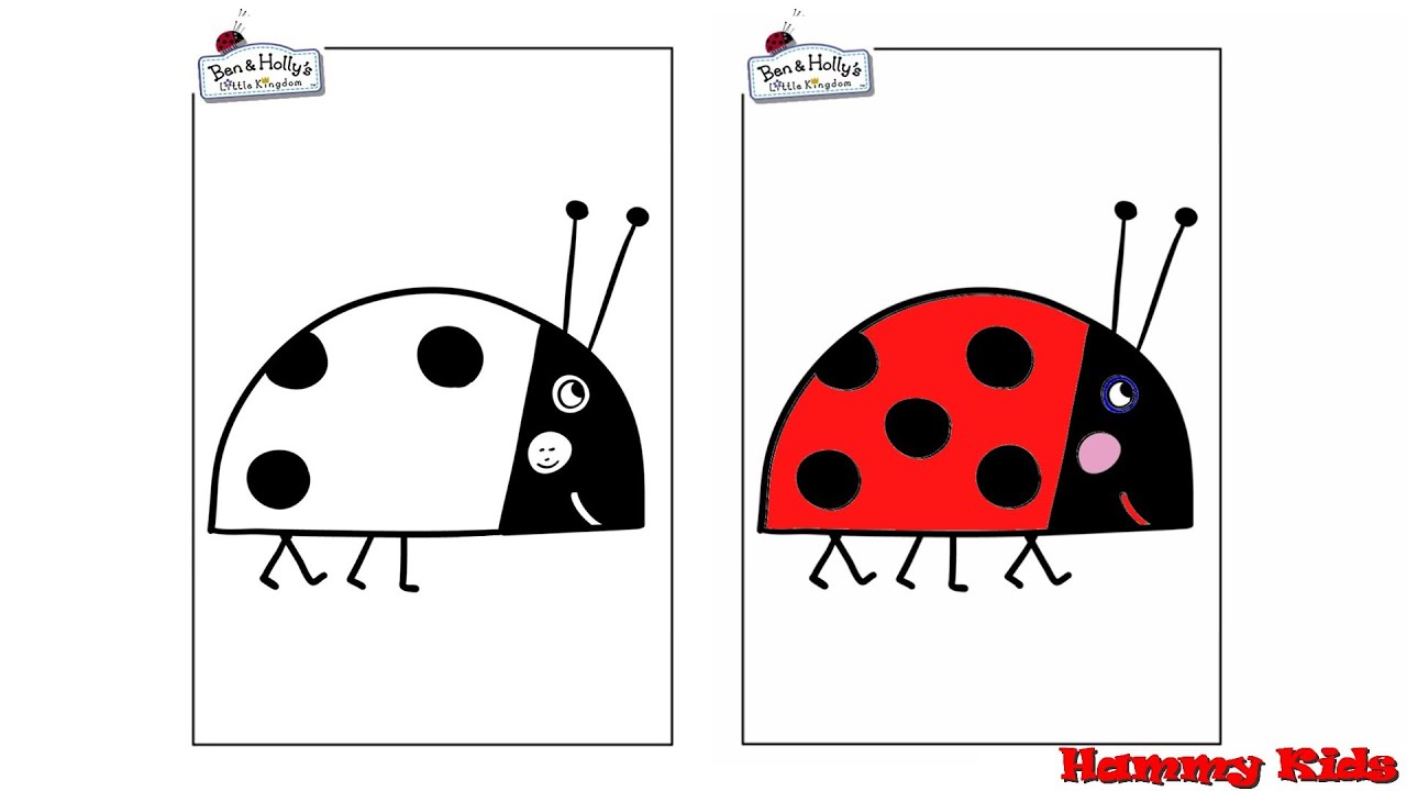 Ben & Holly's Little Kingdom | How To Draw & Colour | Gaston the ...