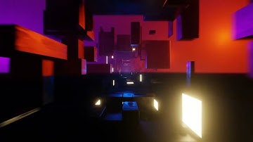 Scifi Hard Tunnel Loop Animation in Blender 3D