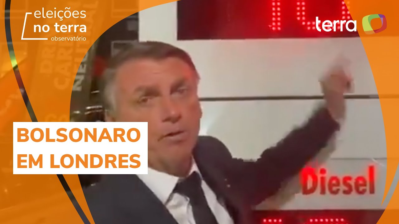 Bolsonaro em Londres: discurso eleitoral e