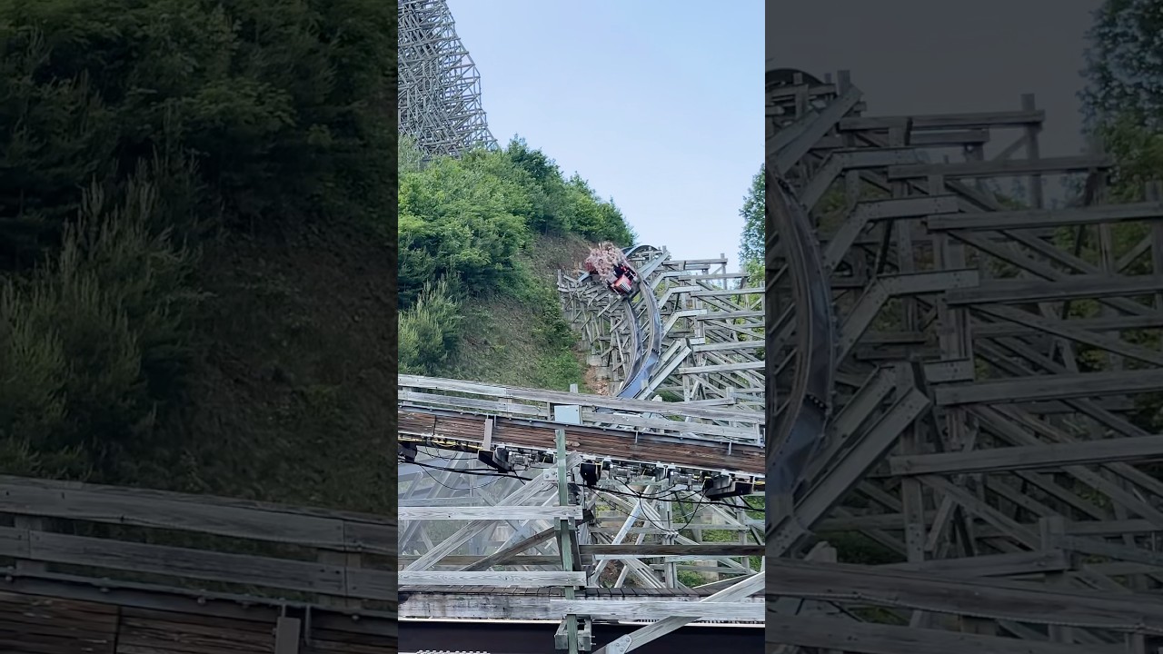 Lightning Rod’s Quad Down, the best element at Dollywood! 
