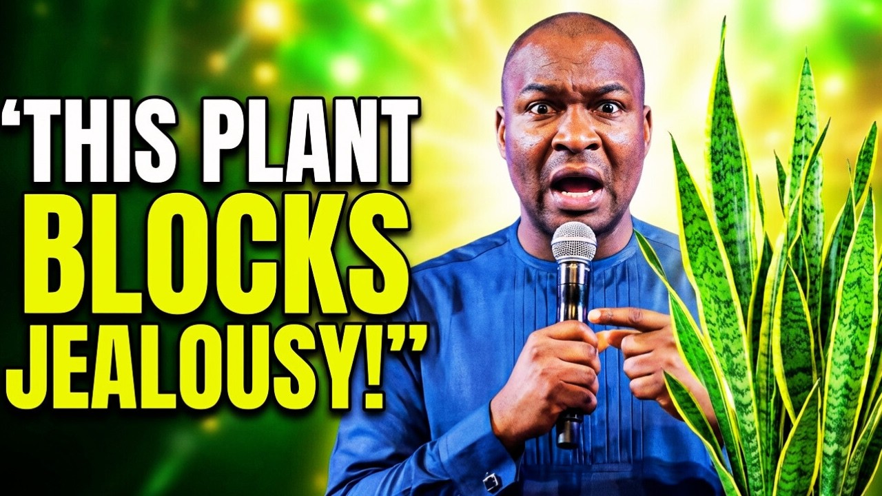 Joshua Selman Reveals: How Salt on This Plant Blocks Envy & Protects Your Home!