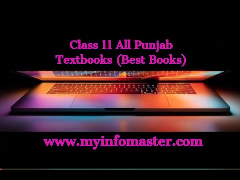 How to download free 11th class text books - How to download Punjab books - My Info Master
