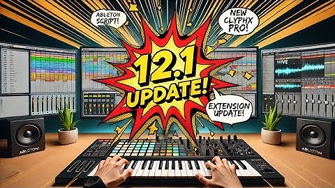 Ableton Live 12.1. user actions for ClyphX Pro - quick run through