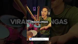 Aprenda uma VIRADA LONGA pra tocar hoje na bateria 🔥