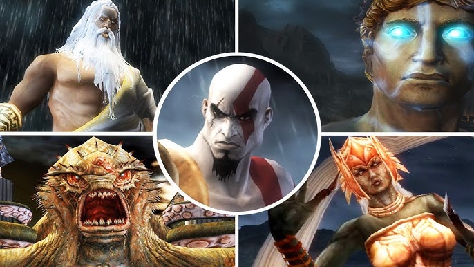 God of War: Ghost of Sparta - All Bosses 