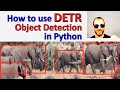 [Code] How to use Facebook's DETR object detection algorithm in Python (Full Tutorial)