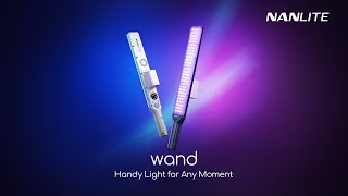 NANLITE、軽量420gのフルカラースティックライト「NANLITE wand」発売