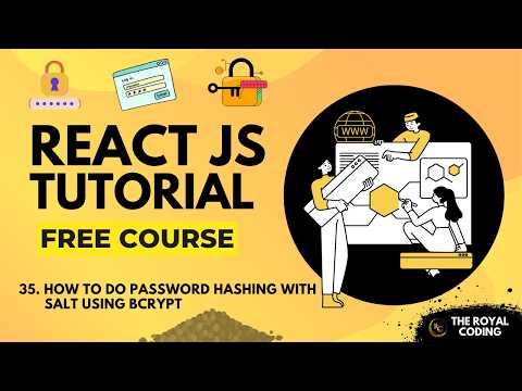 Password Hashing with Salt using Bcrypt for our CloudNoteBook App | React JS Tutorial for Beginners