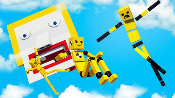 Fun with Ragdolls - Big Sandbox test, Fails and Falls dolls ep. 22