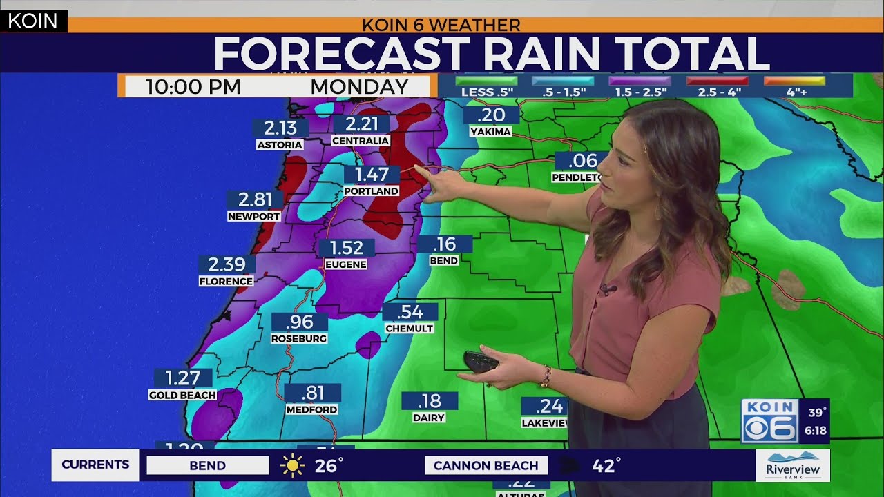 Heavy rain likely this weekend as an atmospheric river takes aim at the ...