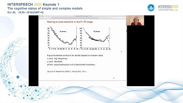 Interspeech 2020: Keynote 1